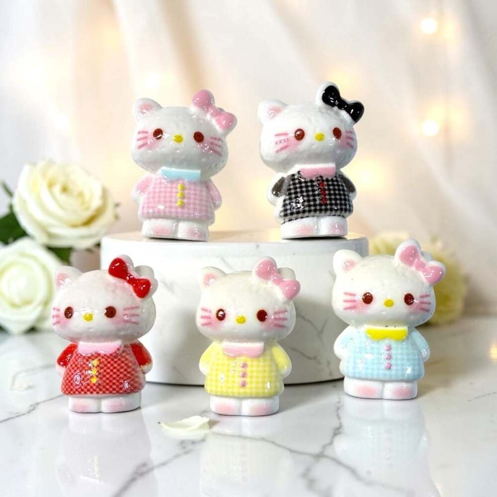 Sanrio Hello Kitty Miniature Resin Dollhouse Figures Set of 3
